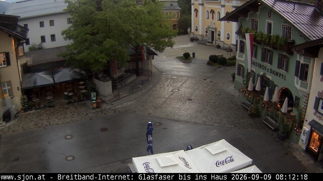 Archiv Foto Webcam Hauptplatz in St. Johann/Tirol