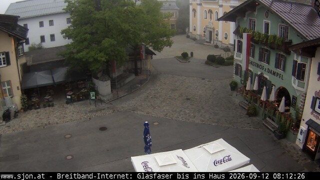 Archiv Foto Webcam Hauptplatz in St. Johann/Tirol