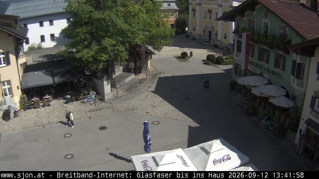 Archiv Foto Webcam Hauptplatz in St. Johann/Tirol