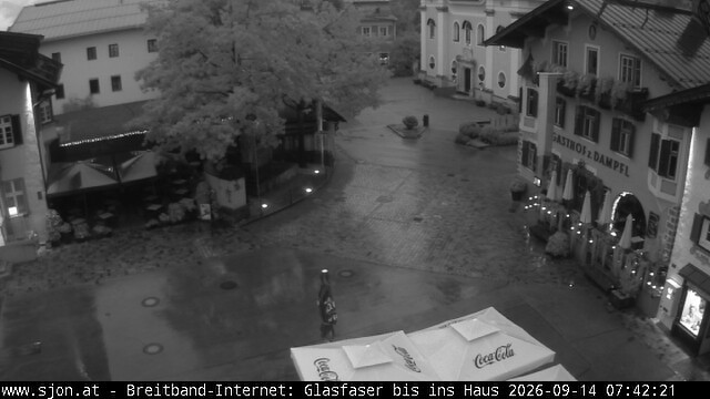 Archiv Foto Webcam Hauptplatz in St. Johann/Tirol