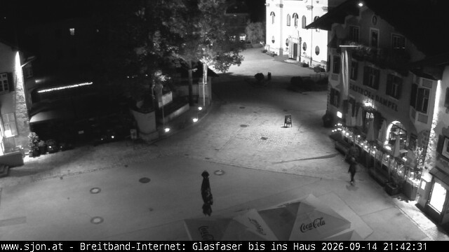 Archiv Foto Webcam Hauptplatz in St. Johann/Tirol