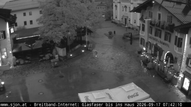 Archived image Webcam St. Johann in Tyrol - Main Place