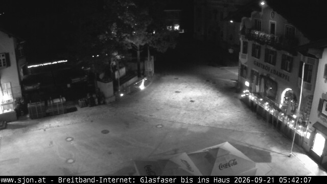 Archiv Foto Webcam Hauptplatz in St. Johann/Tirol