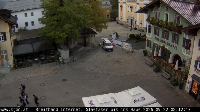 Archived image Webcam St. Johann in Tyrol - Main Place