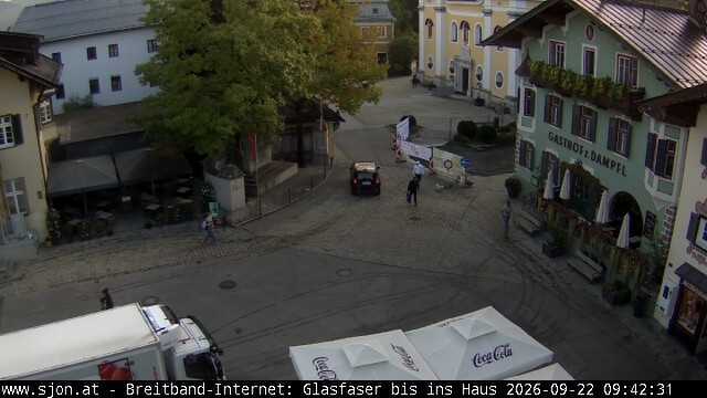 Archived image Webcam St. Johann in Tyrol - Main Place