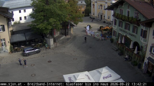 Archived image Webcam St. Johann in Tyrol - Main Place