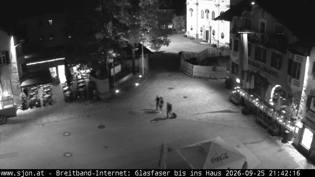 Archiv Foto Webcam Hauptplatz in St. Johann/Tirol