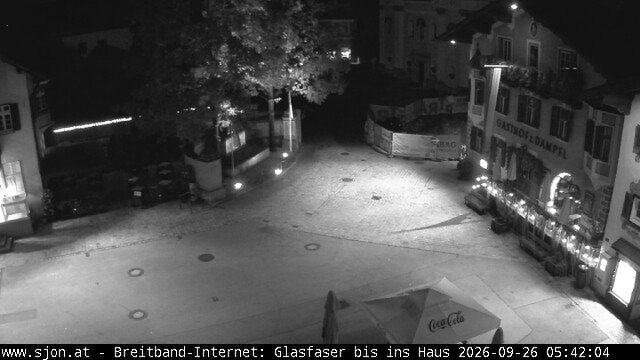 Archiv Foto Webcam Hauptplatz in St. Johann/Tirol