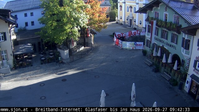 Archiv Foto Webcam Hauptplatz in St. Johann/Tirol