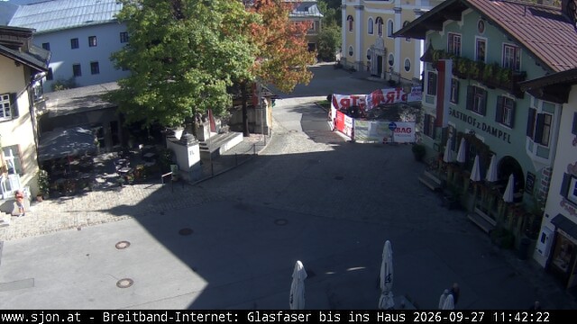 Archiv Foto Webcam Hauptplatz in St. Johann/Tirol