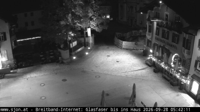 Archiv Foto Webcam Hauptplatz in St. Johann/Tirol