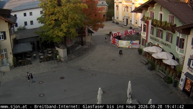 Archiv Foto Webcam Hauptplatz in St. Johann/Tirol