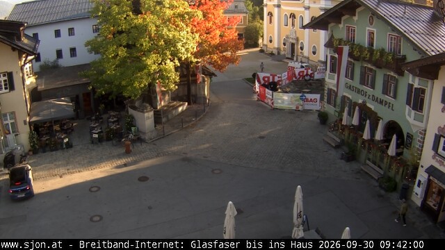 Archiv Foto Webcam Hauptplatz in St. Johann/Tirol