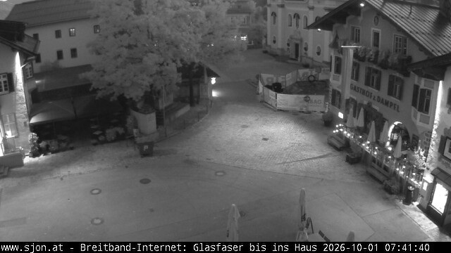 Archiv Foto Webcam Hauptplatz in St. Johann/Tirol