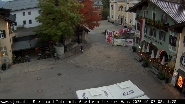 Archived image Webcam St. Johann in Tyrol - Main Place
