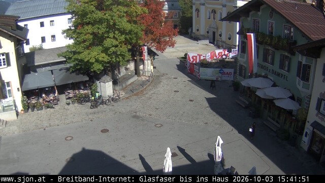 Archiv Foto Webcam Hauptplatz in St. Johann/Tirol