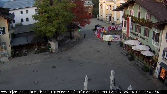 Archiv Foto Webcam Hauptplatz in St. Johann/Tirol