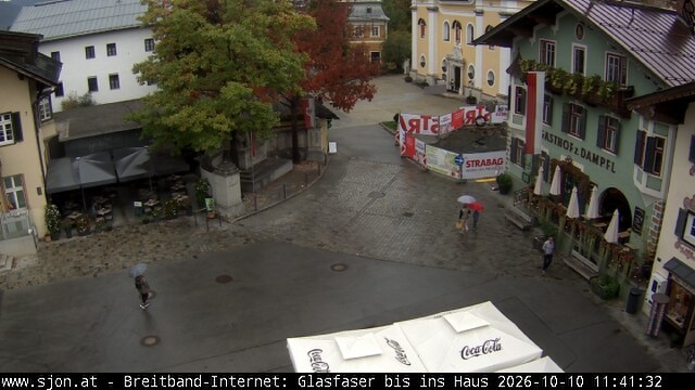Archived image Webcam St. Johann in Tyrol - Main Place