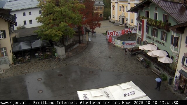 Archived image Webcam St. Johann in Tyrol - Main Place
