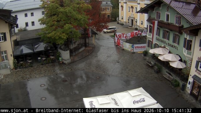 Archived image Webcam St. Johann in Tyrol - Main Place
