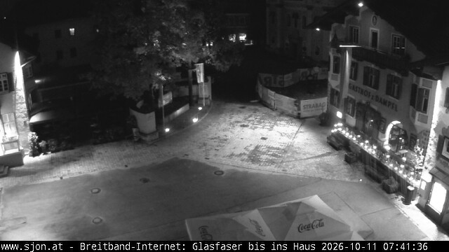 Archiv Foto Webcam Hauptplatz in St. Johann/Tirol