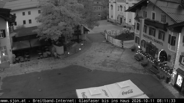 Archiv Foto Webcam Hauptplatz in St. Johann/Tirol