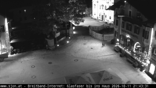 Archiv Foto Webcam Hauptplatz in St. Johann/Tirol