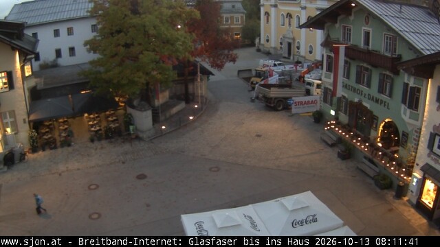 Archived image Webcam St. Johann in Tyrol - Main Place