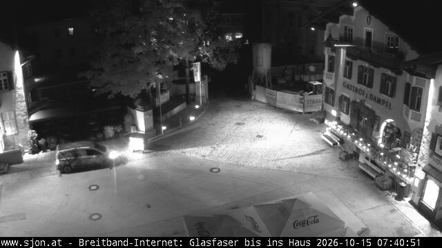 Archiv Foto Webcam Hauptplatz in St. Johann/Tirol