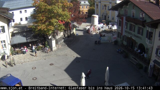 Archiv Foto Webcam Hauptplatz in St. Johann/Tirol