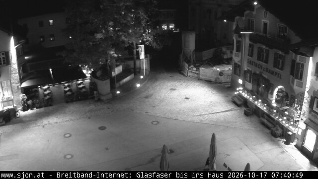 Archiv Foto Webcam Hauptplatz in St. Johann/Tirol