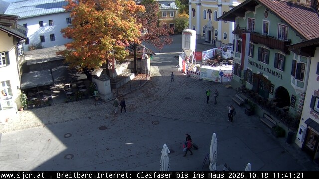 Archived image Webcam St. Johann in Tyrol - Main Place