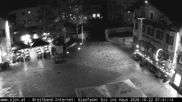 Archiv Foto Webcam Hauptplatz in St. Johann/Tirol