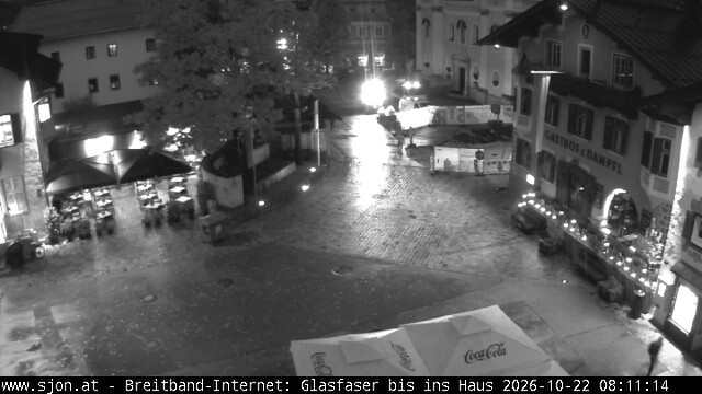 Archiv Foto Webcam Hauptplatz in St. Johann/Tirol