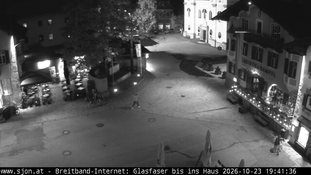 Archiv Foto Webcam Hauptplatz in St. Johann/Tirol