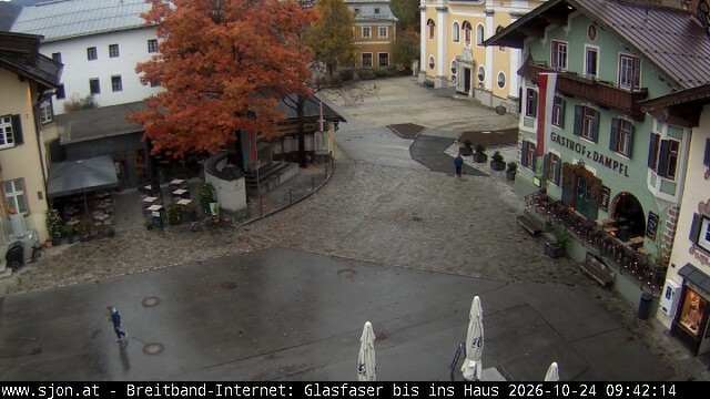 Archiv Foto Webcam Hauptplatz in St. Johann/Tirol