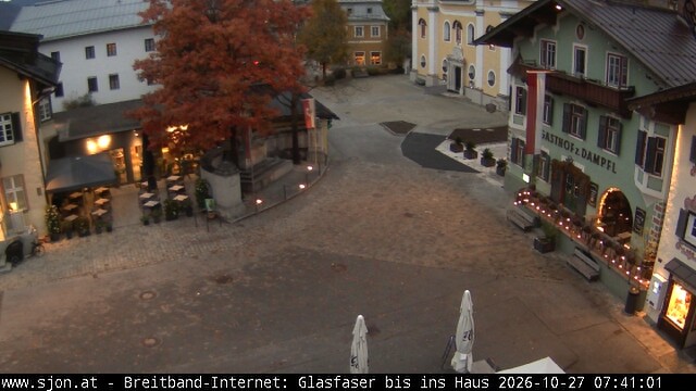 Archived image Webcam St. Johann in Tyrol - Main Place
