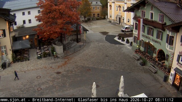 Archived image Webcam St. Johann in Tyrol - Main Place