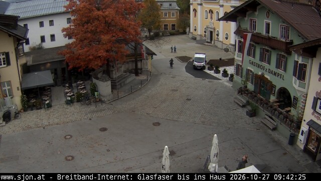 Archived image Webcam St. Johann in Tyrol - Main Place