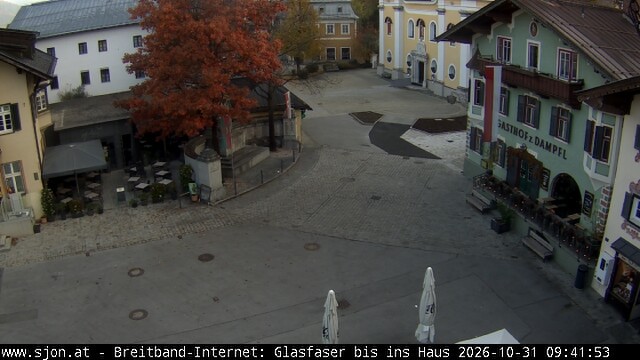 Archiv Foto Webcam Hauptplatz in St. Johann/Tirol