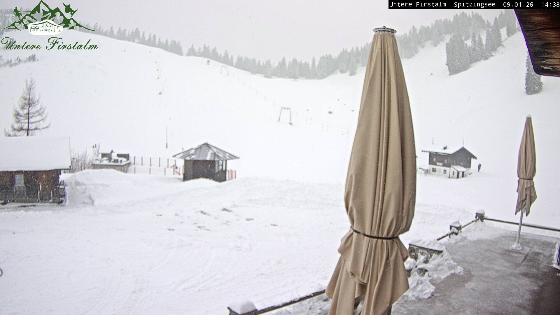 Archiv Foto Webcam Spitzingsee - Sonnenterrasse Untere Firstalm