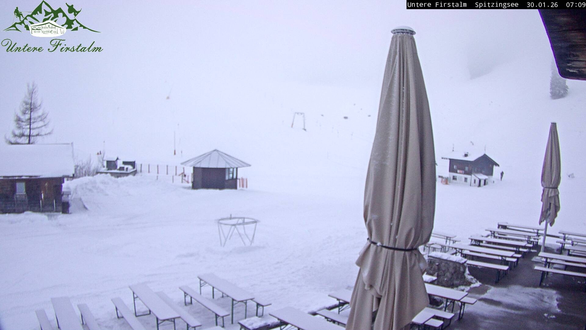 Archiv Foto Webcam Spitzingsee - Sonnenterrasse Untere Firstalm