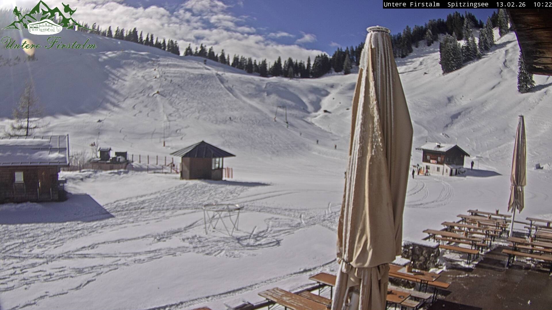 Archiv Foto Webcam Spitzingsee - Sonnenterrasse Untere Firstalm