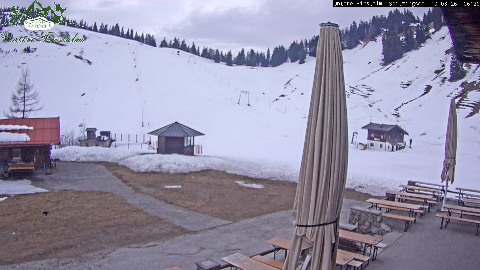 Archiv Foto Webcam Spitzingsee - Sonnenterrasse Untere Firstalm