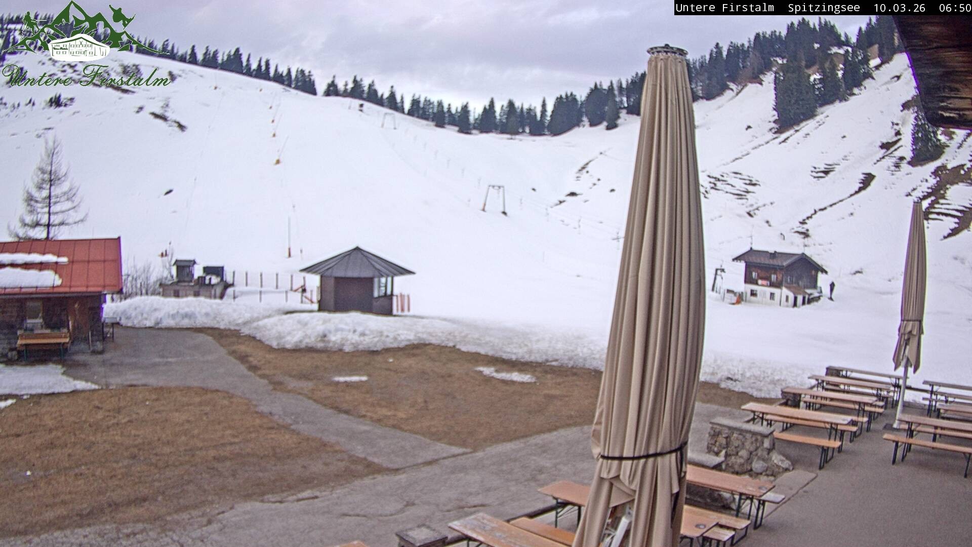 Archiv Foto Webcam Spitzingsee - Sonnenterrasse Untere Firstalm