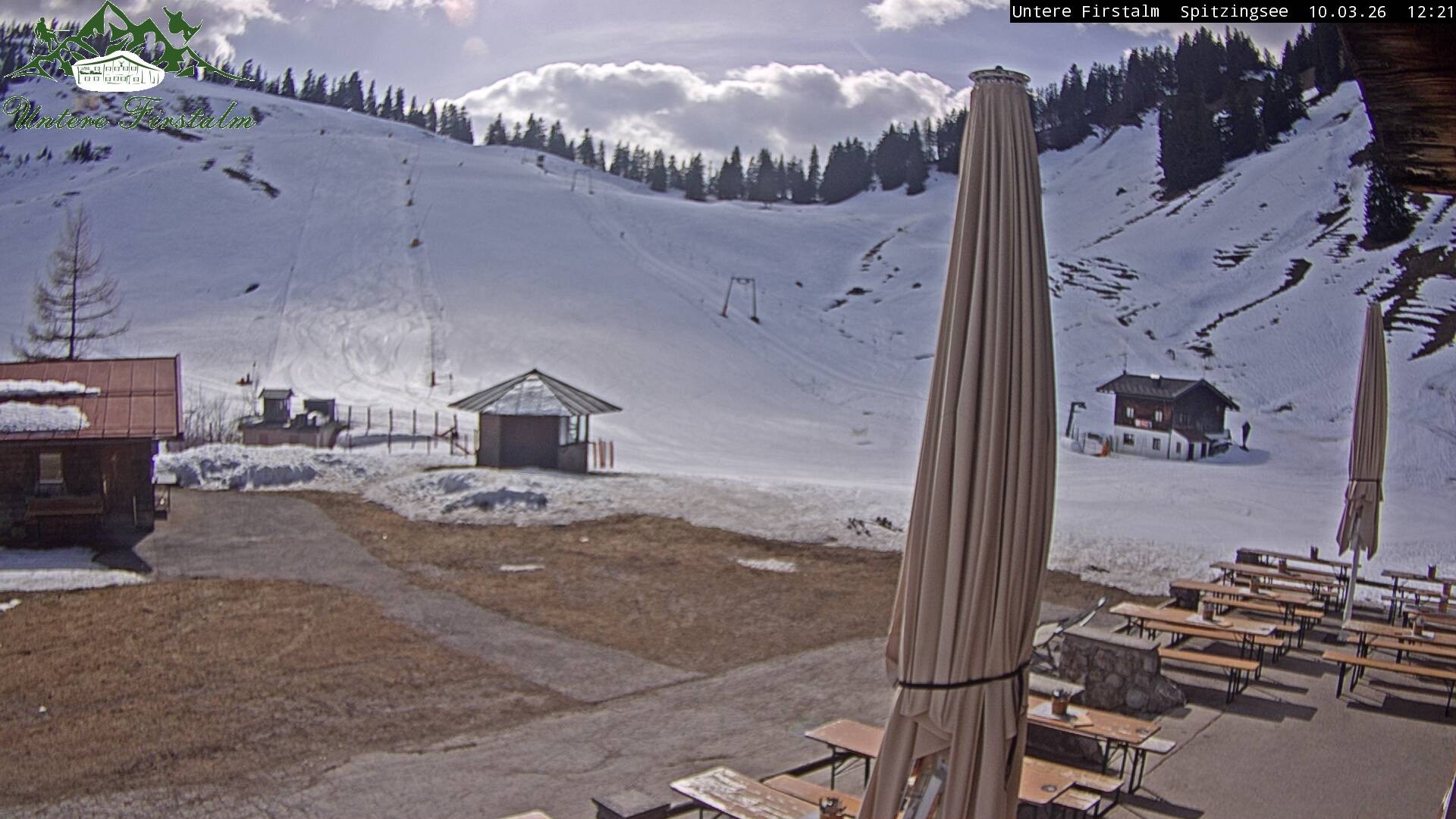 Archiv Foto Webcam Spitzingsee - Sonnenterrasse Untere Firstalm