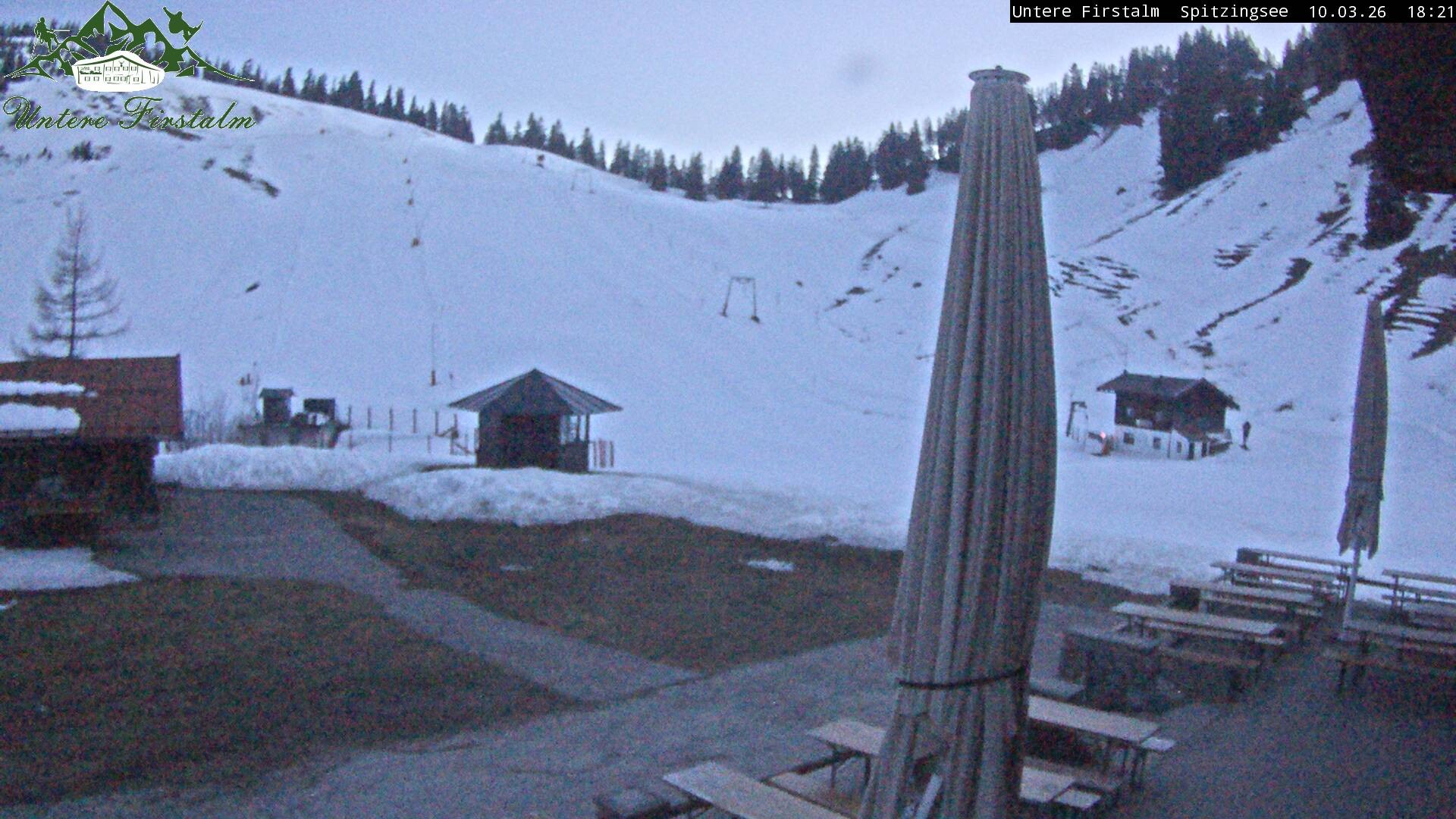 Archiv Foto Webcam Spitzingsee - Sonnenterrasse Untere Firstalm