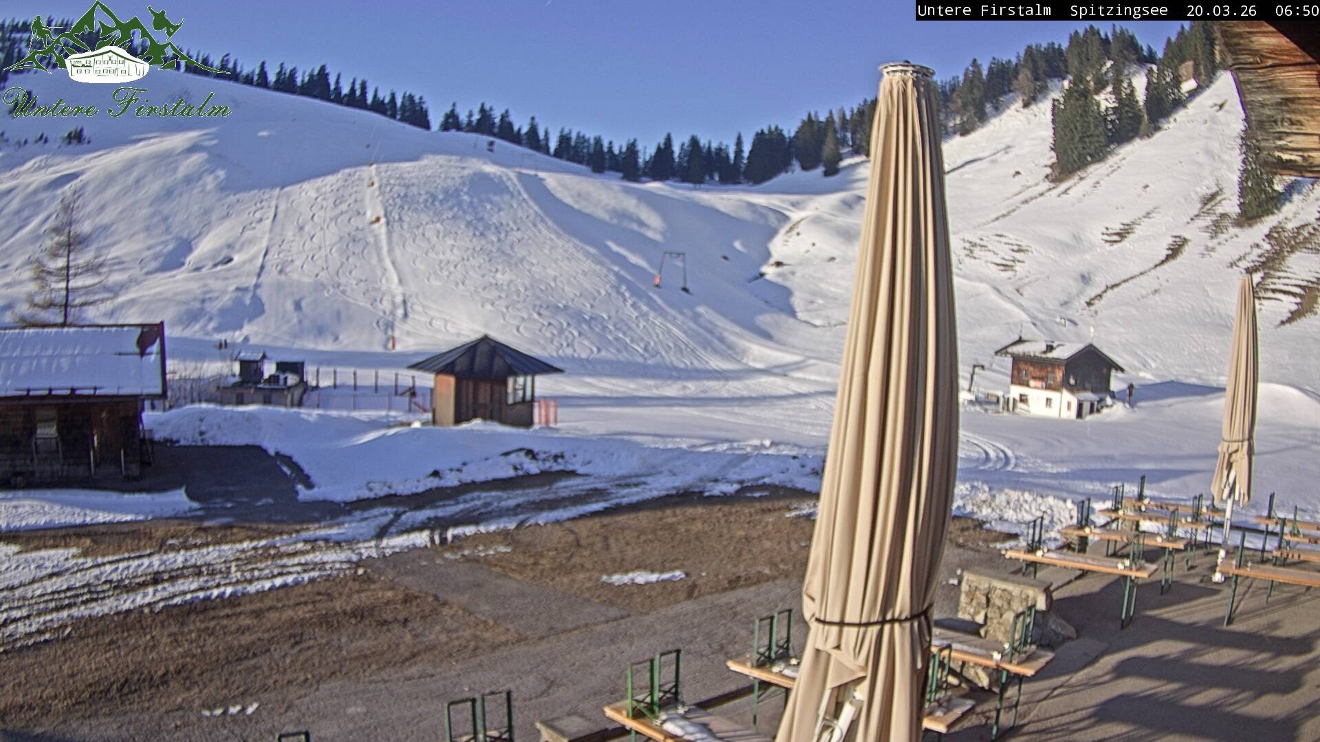 Archiv Foto Webcam Spitzingsee - Sonnenterrasse Untere Firstalm