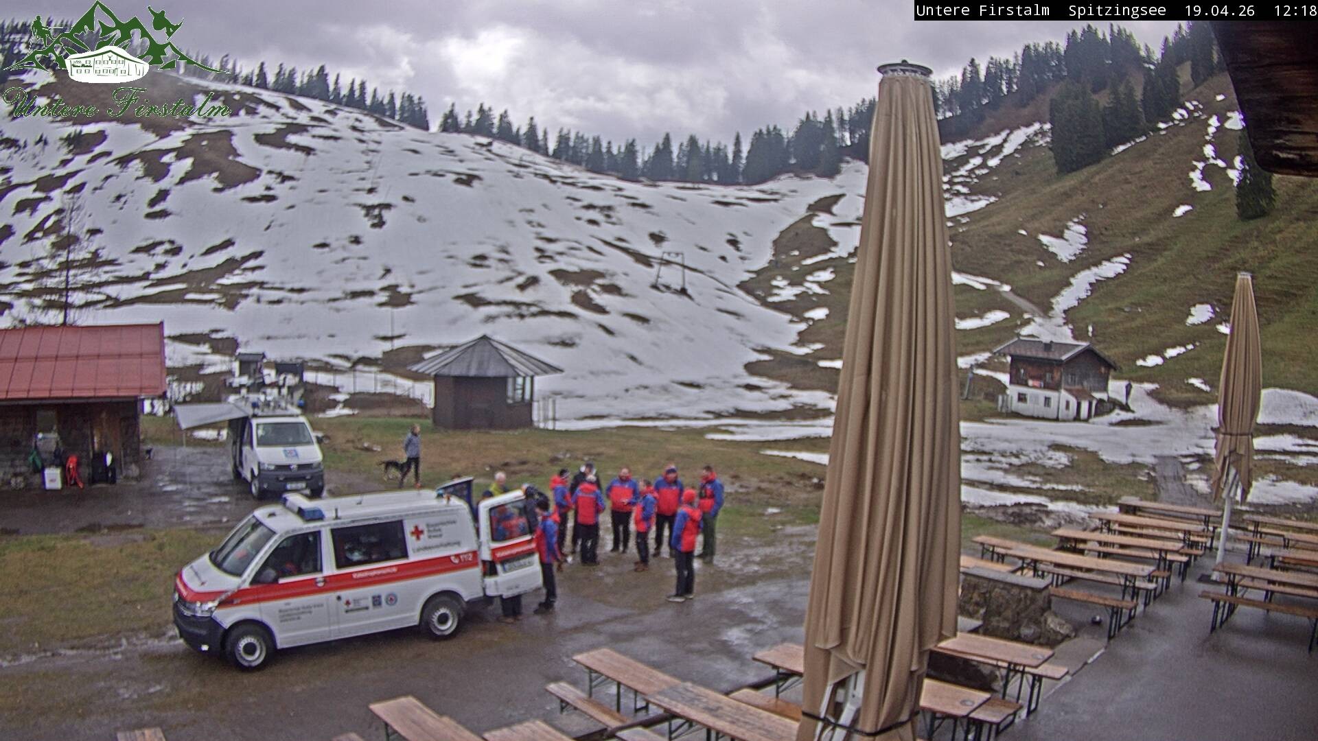 Archiv Foto Webcam Spitzingsee - Sonnenterrasse Untere Firstalm