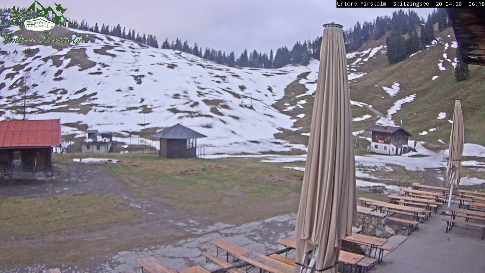 Archiv Foto Webcam Spitzingsee - Sonnenterrasse Untere Firstalm